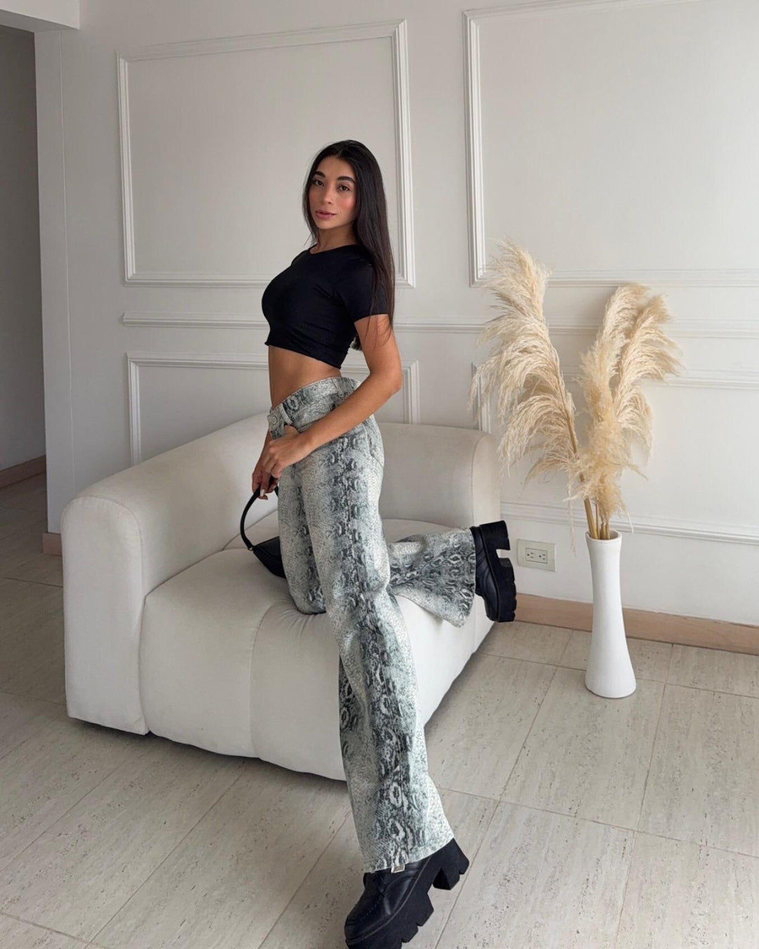 Vibe - Jean Estampado Snake Print