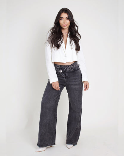 Twist – Pretina cruzada y bota ancha