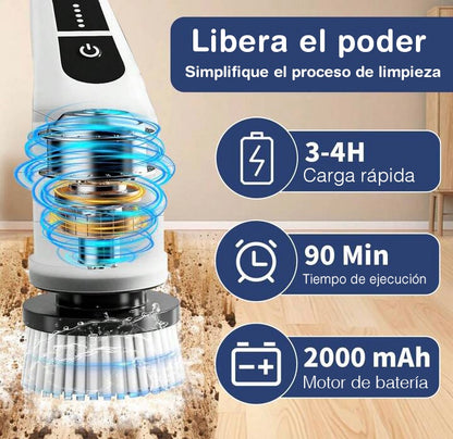 TurboClean® - Cepillo Eléctrico de Limpieza 7 en 1