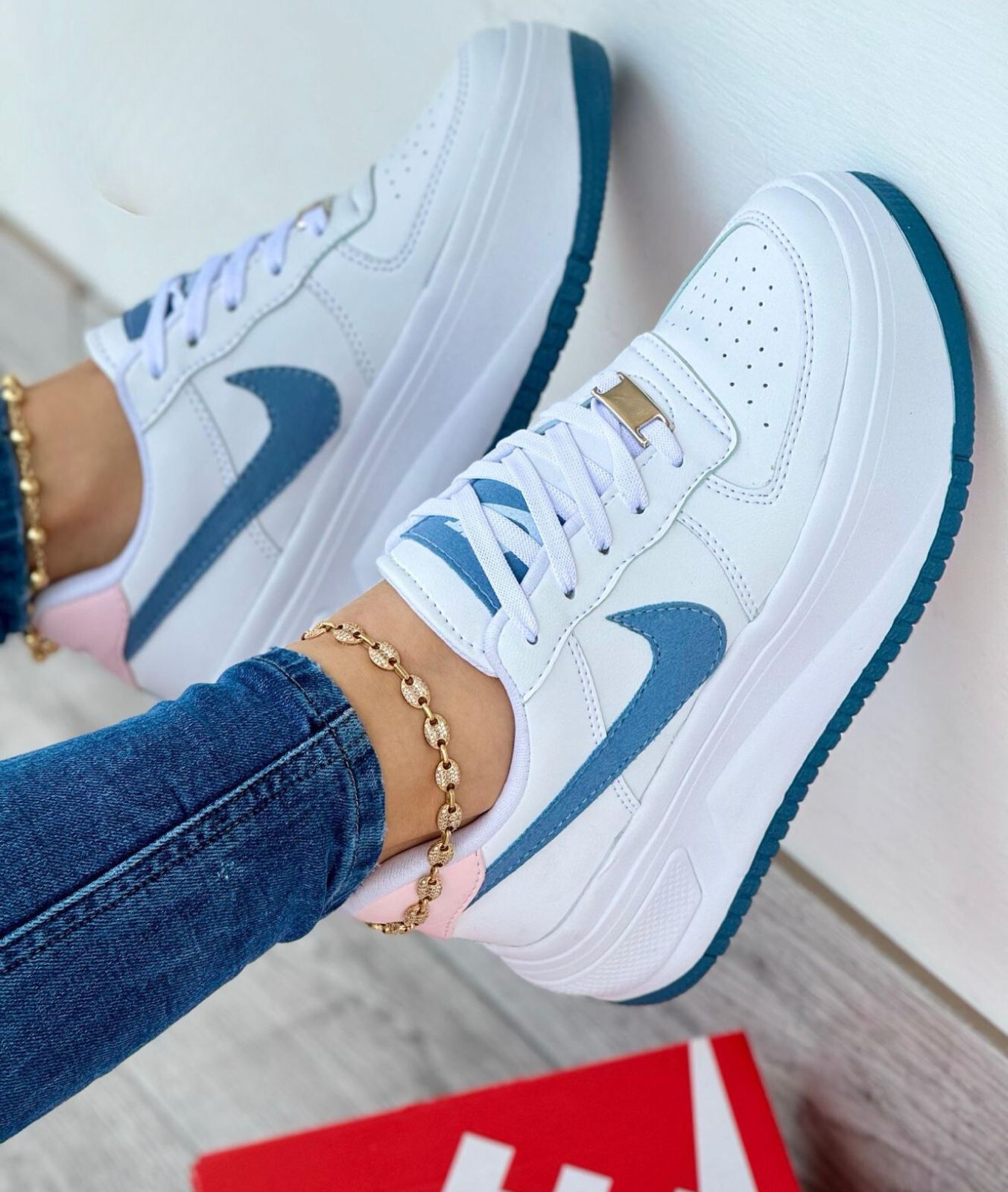 Tenis Casual Nike Doble Piso