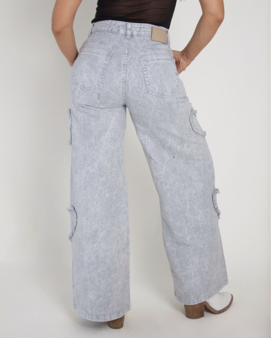 Crush- Brillo, corazones y bota ancha