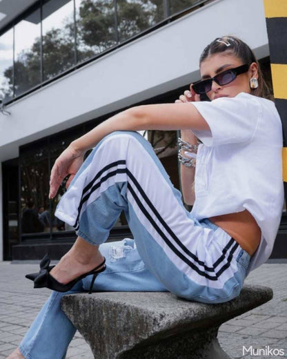 NUEVO Jean DuLine® - Diseño Único con Detalle Líneas Laterales