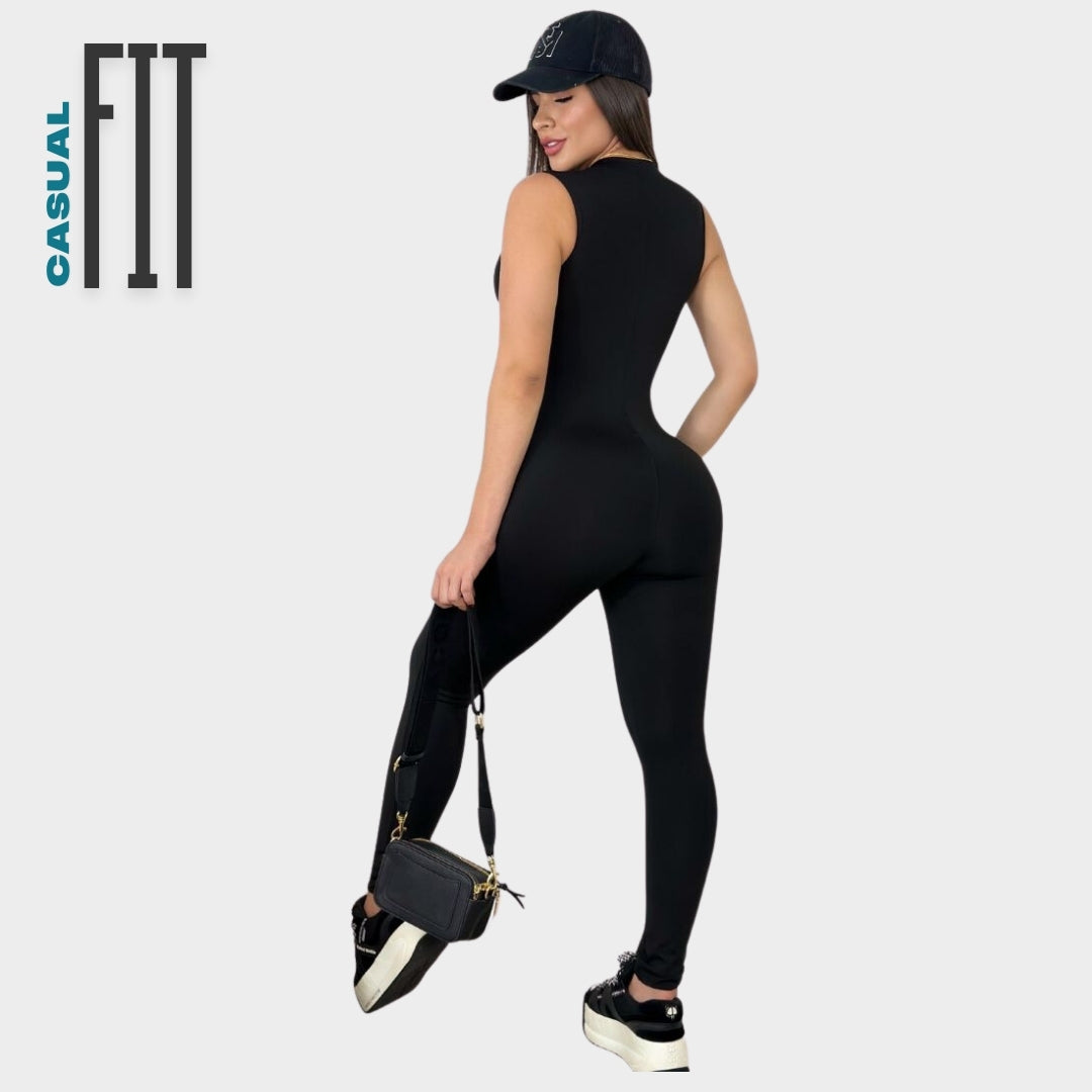 Munikos CasualFit® Jumpsuit - Enterizo Sin Mangas Con Cierre