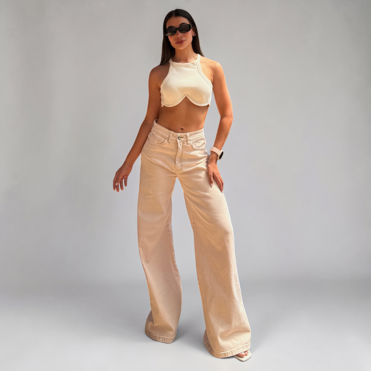 Jean Essenzia Marfil - Bota ancha