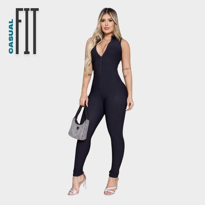 Munikos CasualFit® Jumpsuit - Enterizo Sin Mangas Con Cierre